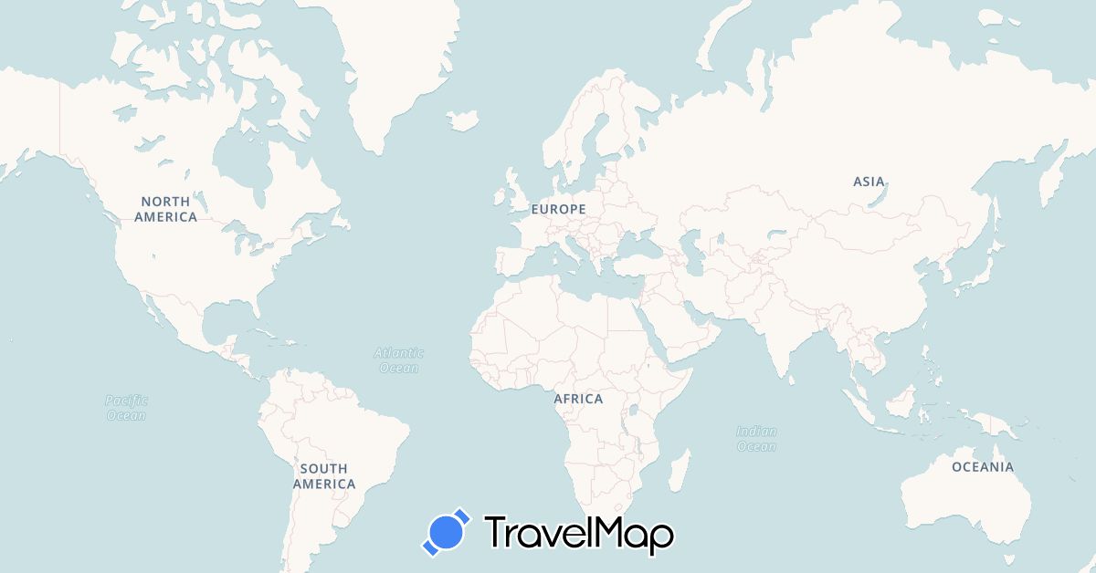 TravelMap itinerary: driving, bus, plane, train, hiking, boat, hitchhiking in Belgium, Canada, Switzerland, France, India, Japan, Cambodia, Myanmar (Burma), Thailand, Vietnam (Asia, Europe, North America)